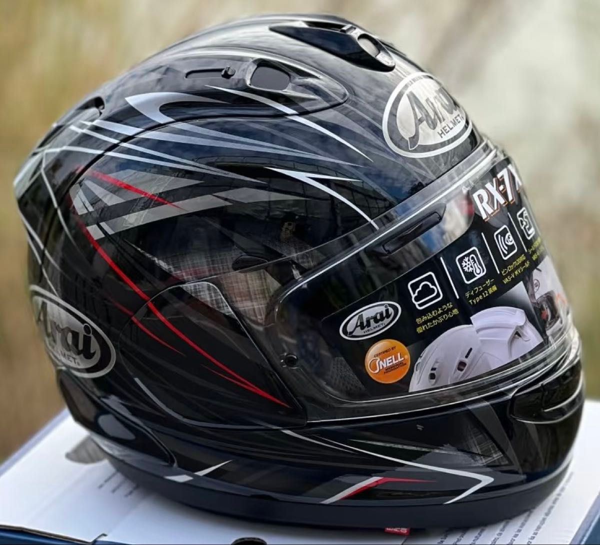 Arai アライ フルフェイスヘルメット RX-7X ラジカル 黒 RADICAL Black