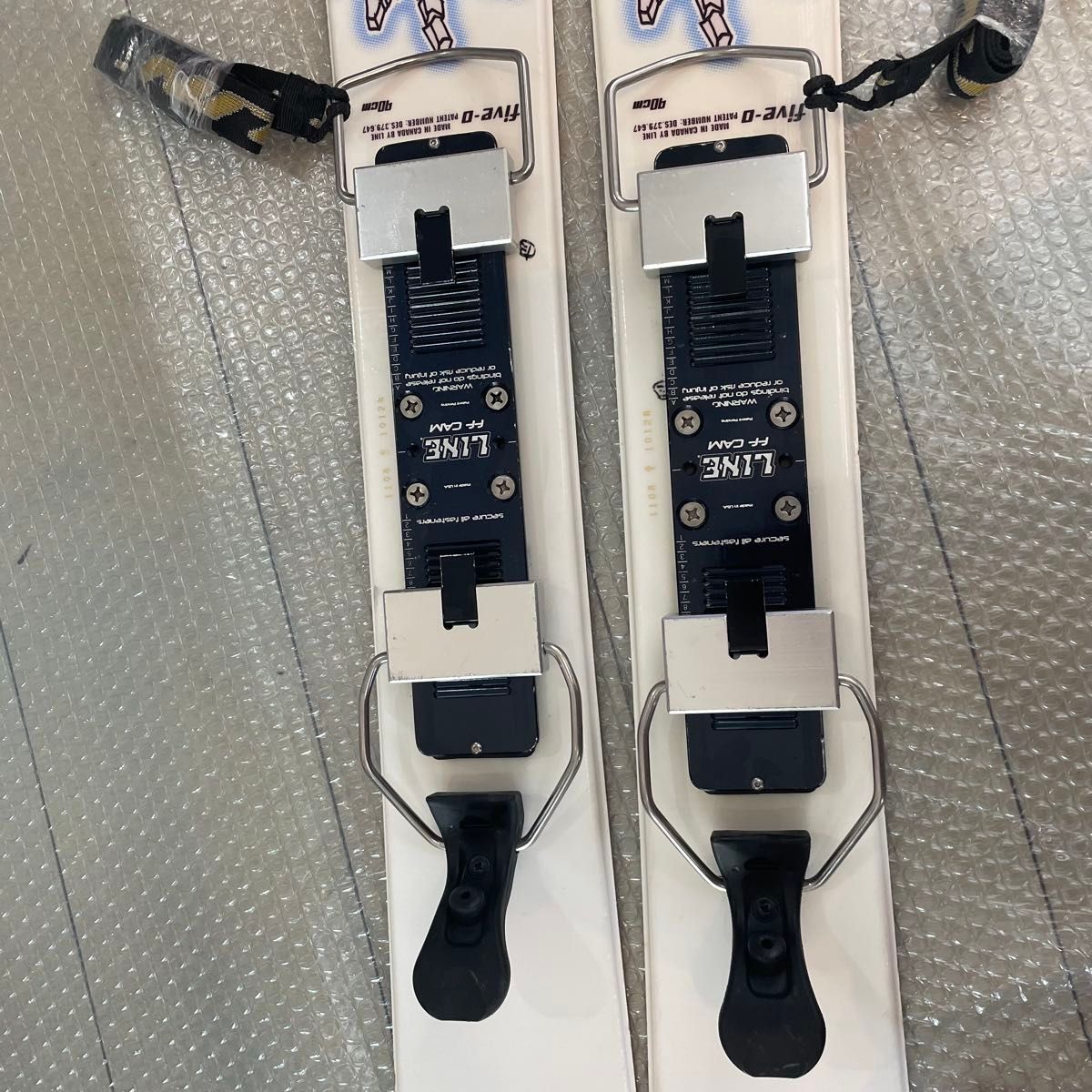 希少 LINE FIVE アルミビンディング ショートスキー 90cm ライン