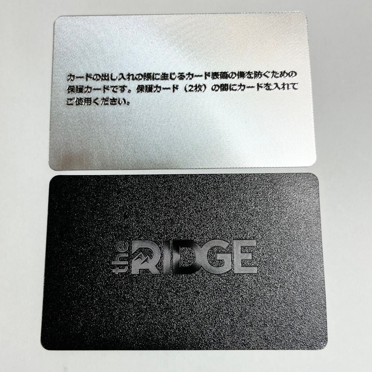 the RIDGE AMEX マネークリップ アメックス 限定 ブラック ブルー