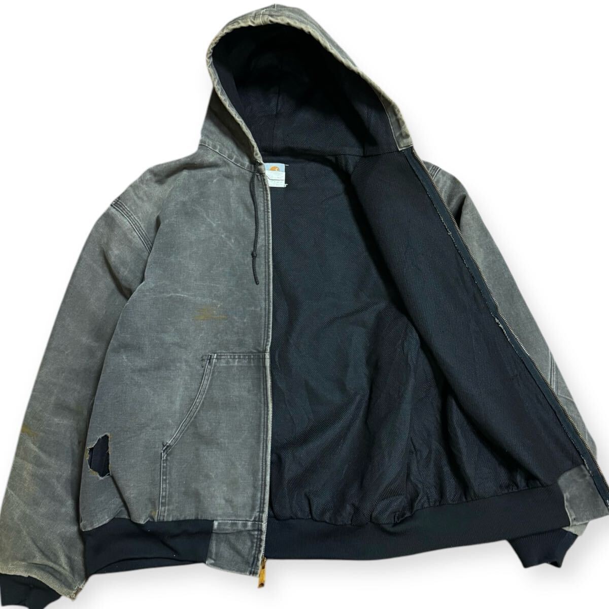 鬼フェード襤褸/ビッグサイズ2XL】Carhartt USA製 ビンテージ ダック