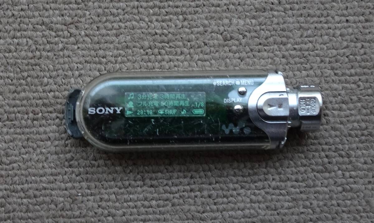 Yahoo!オークション - 中古 SONY ネットワークウォークマン NW-E407 グ