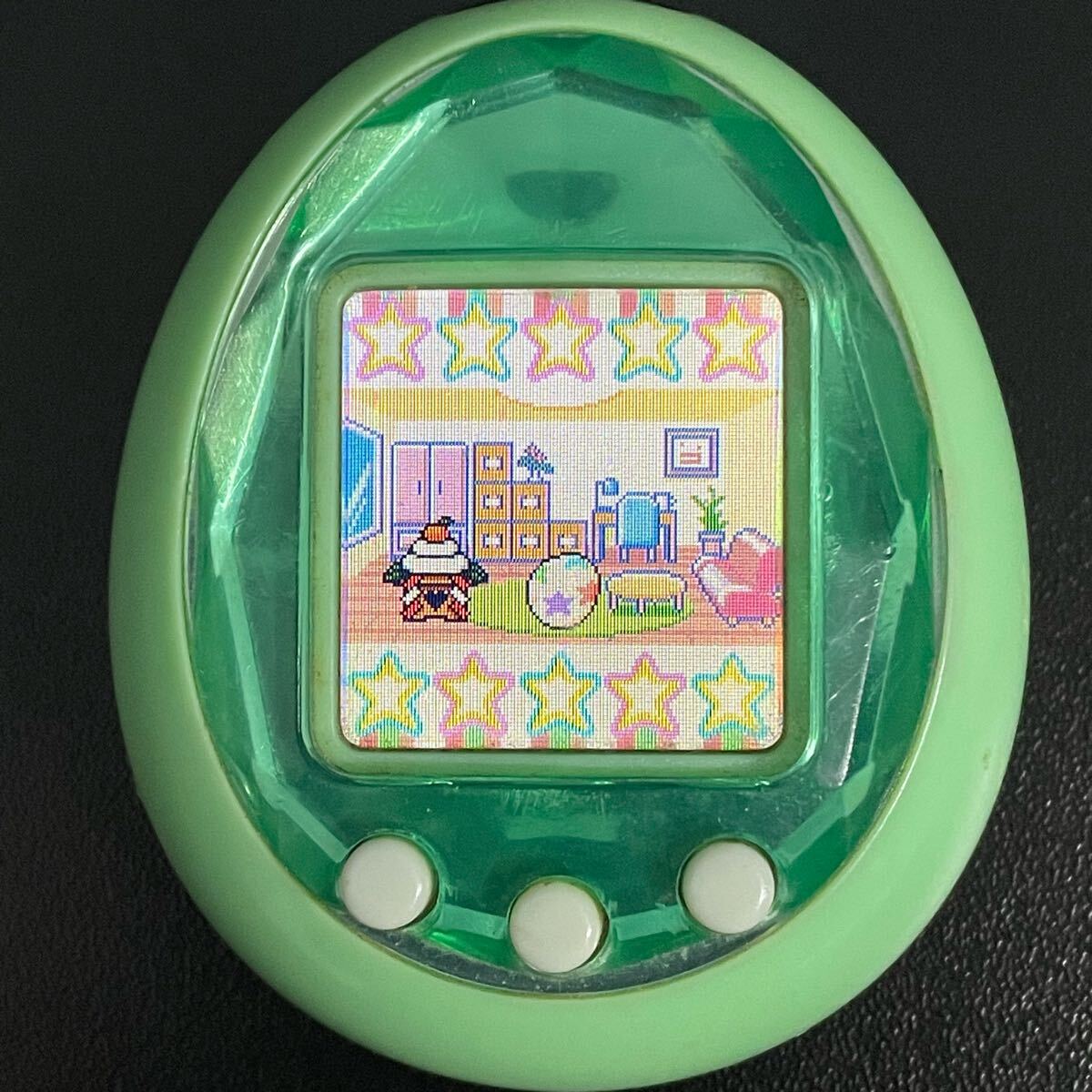 動作確認済み たまごっち iD ID グリーン 緑色 BANDAI バンダイ