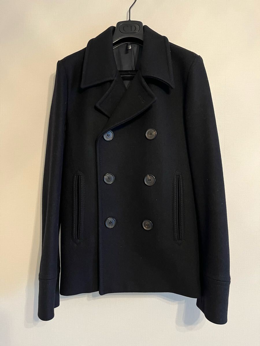Yahoo!オークション - 極美品 05AW 44 ディオールオム ピーコート ジャ