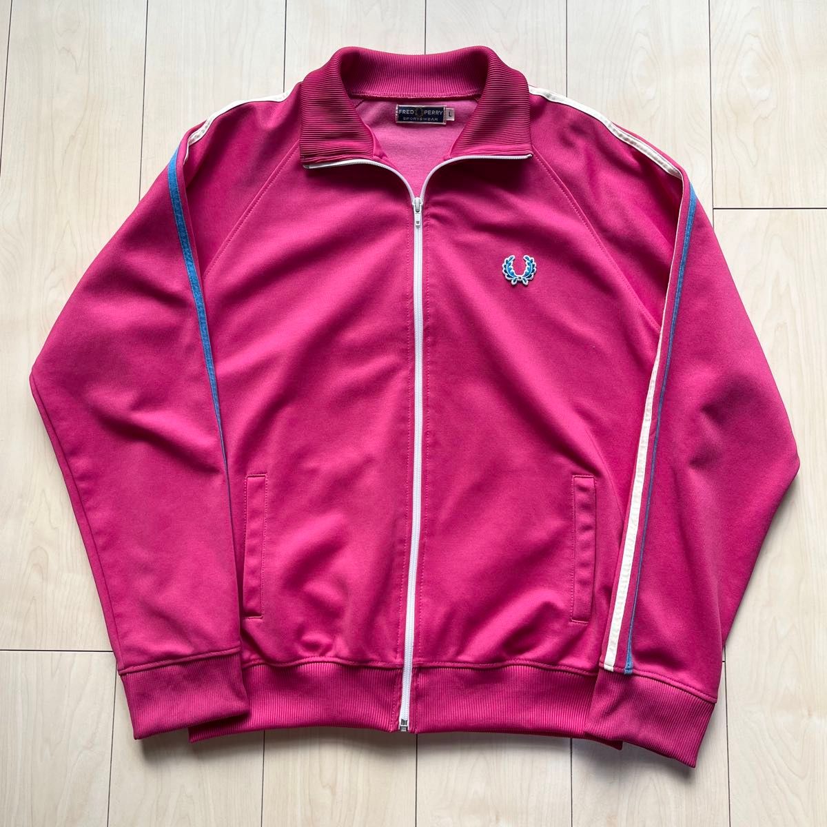 FRED PERRY フレッドペリー トラックジャケット ジャージ ピンク L