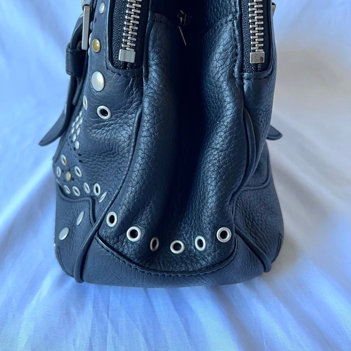 y2k Archive gimmick bag レザー スタッズ ボストンバッグ