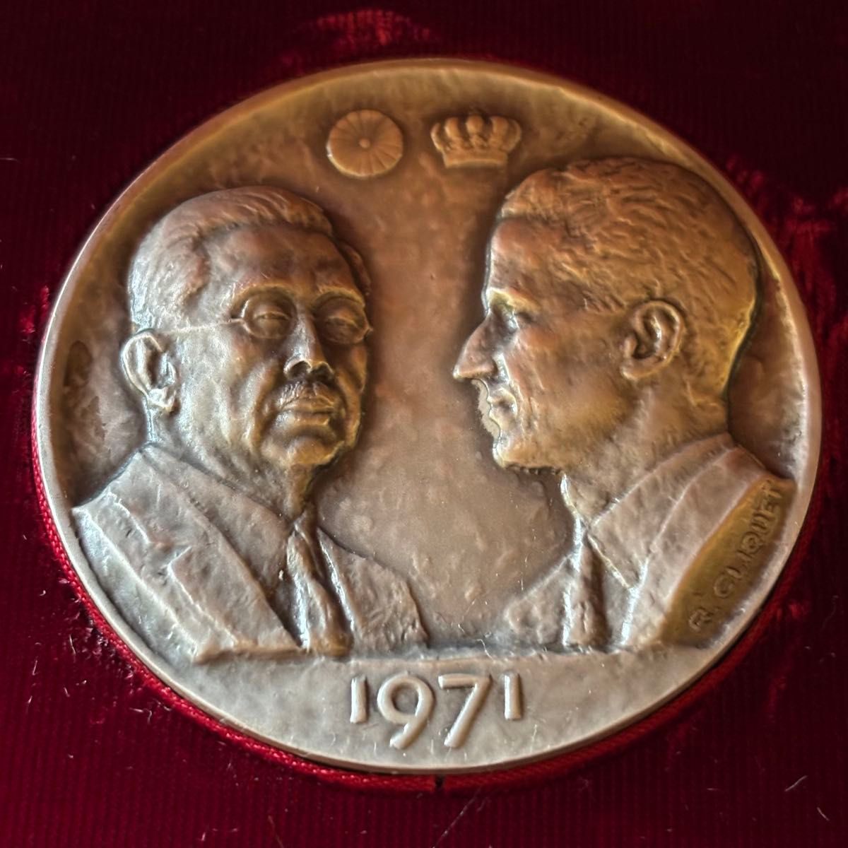 純銀】天皇皇后両陛下御外遊記念メダル 昭和天皇 1971年 記念硬貨4点