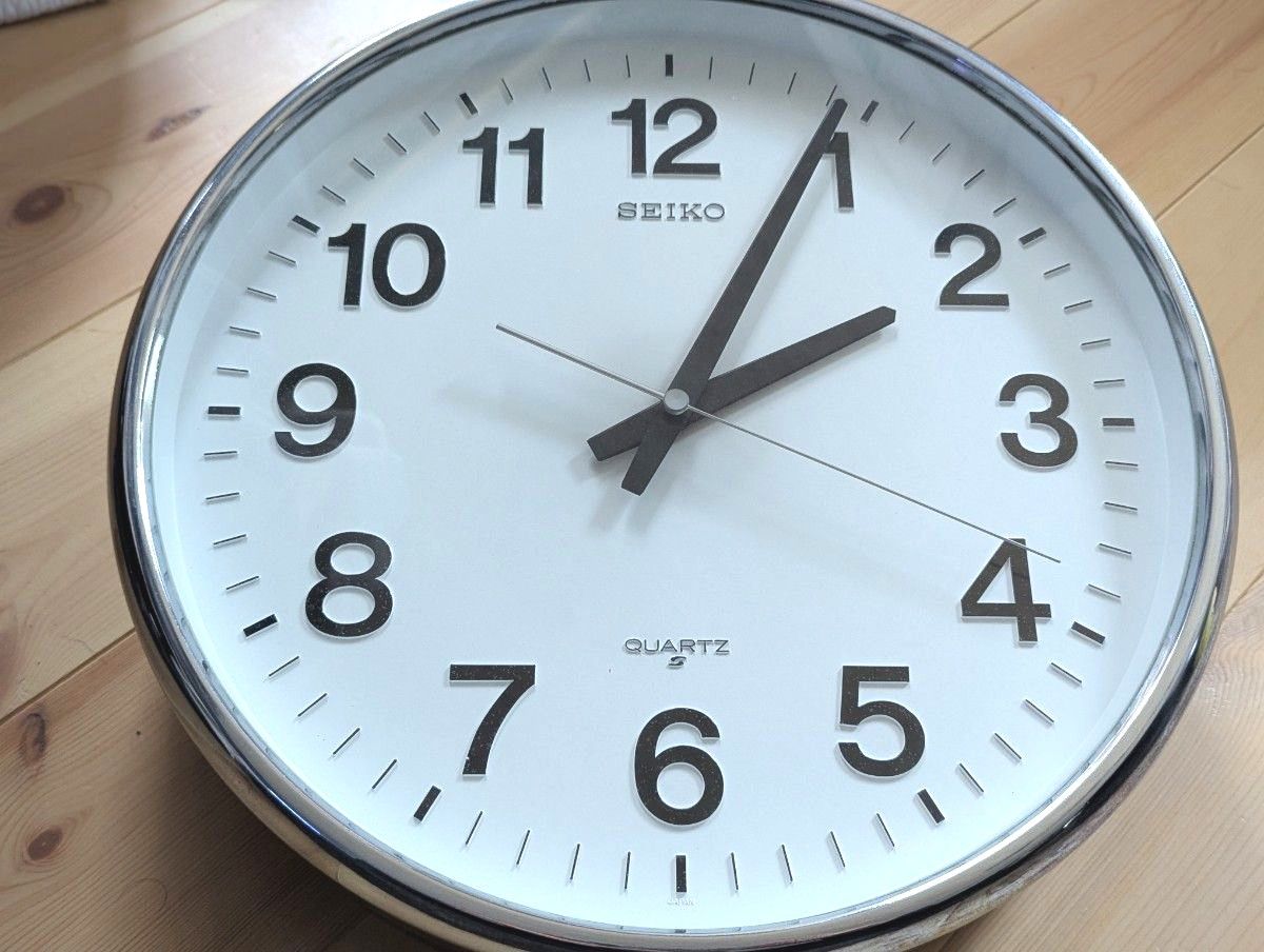 SEIKO QA480N 掛け時計 丸時計 昭和レトロ ヴィンテージ アンティーク