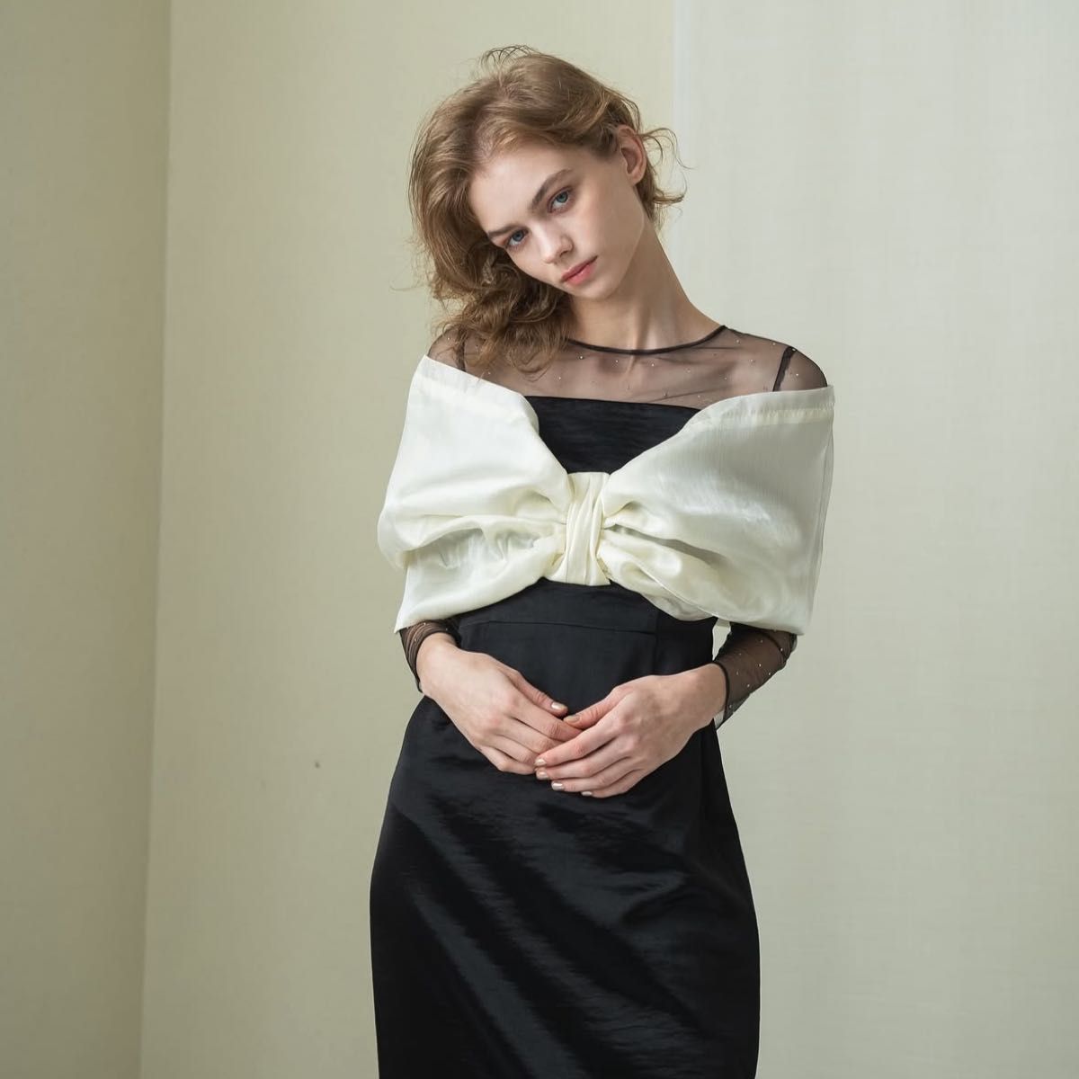 エクミールecmile ribbon tight dress オケージョンドレス｜Yahoo