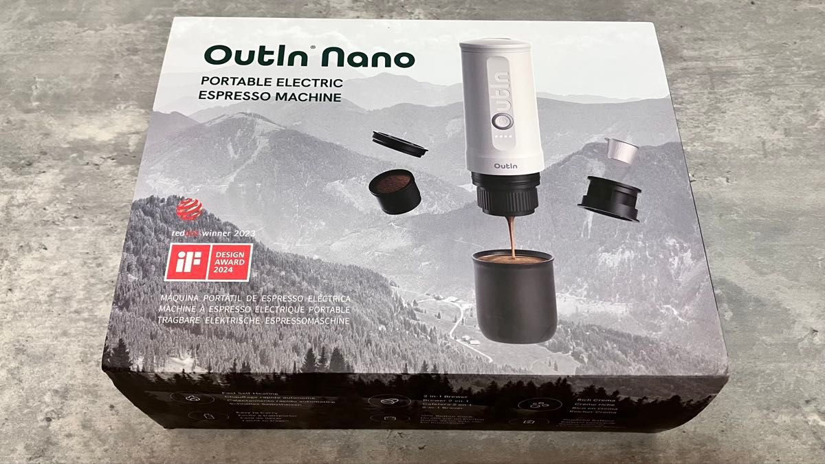 美品】Outin Nano Portable Espresso Machine ナノ ポータブル