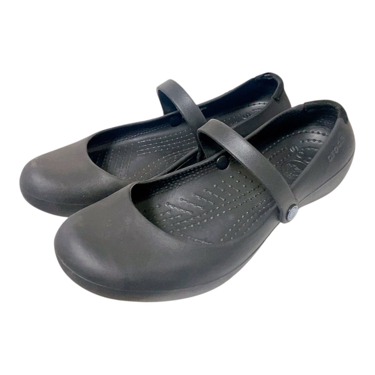 クロックス CROCS アリスワーク W7 23cm ブラック シューズ｜Yahoo