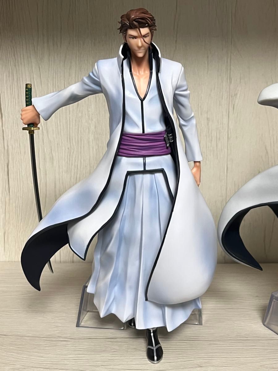 一番くじ BLEACH B賞 藍染惣右介 & B賞 市丸ギン 2体セット 箱なし