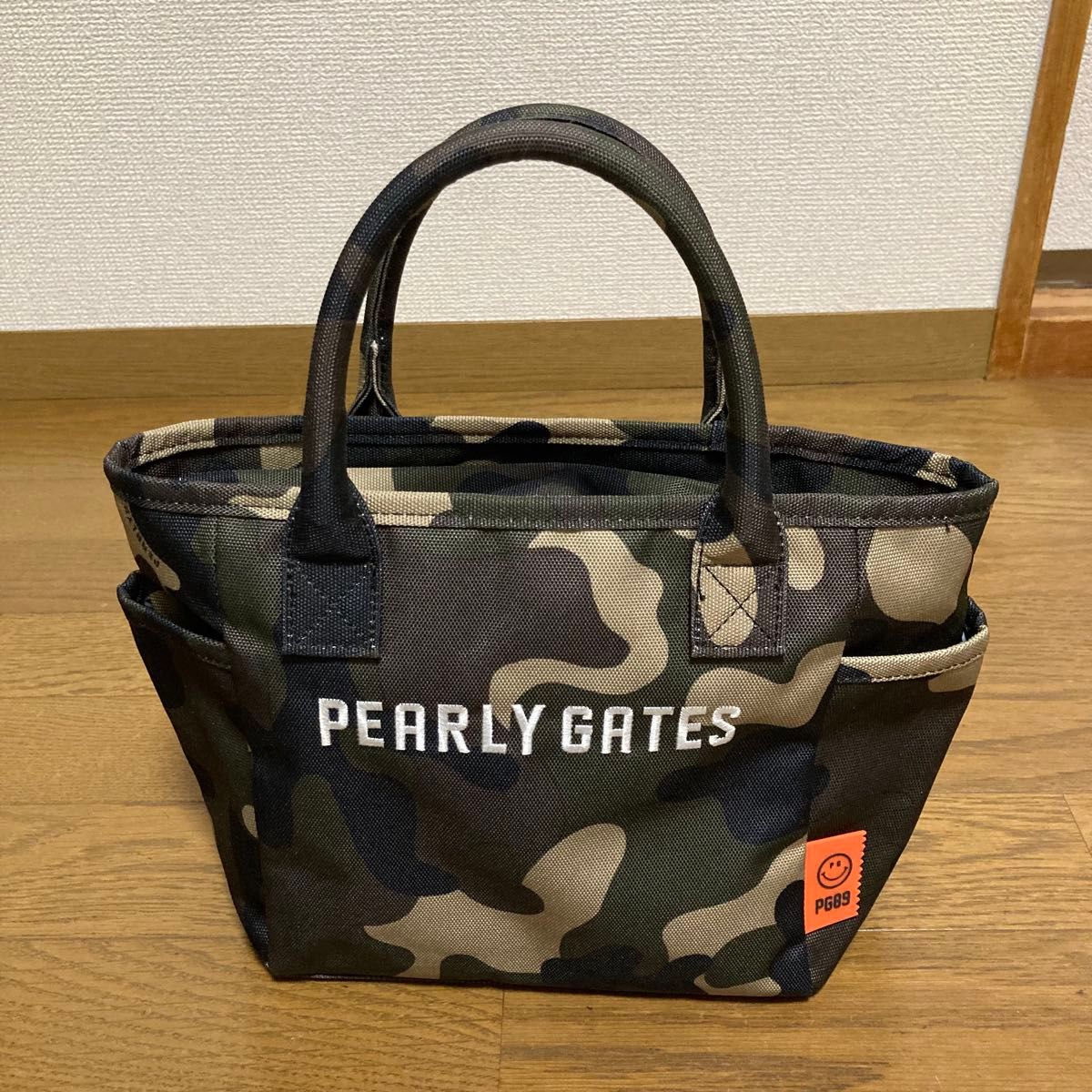 希少 美品 PEARLYGATES パーリーゲイツ カートバッグ 迷彩 カモフラ