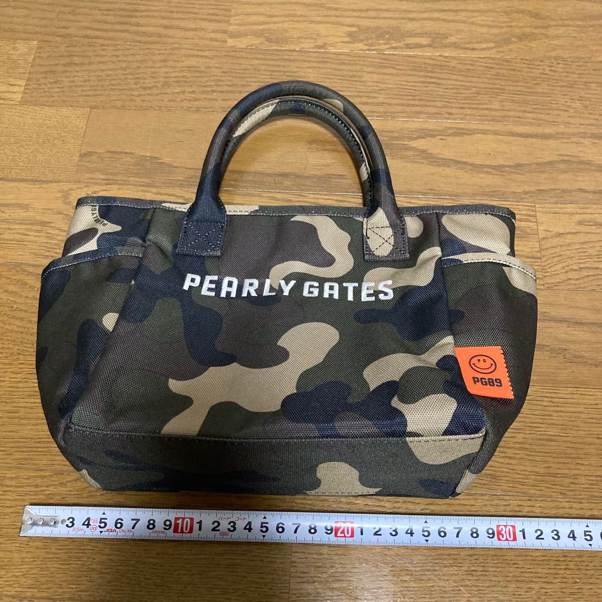 希少 美品 PEARLYGATES パーリーゲイツ カートバッグ 迷彩 カモフラ