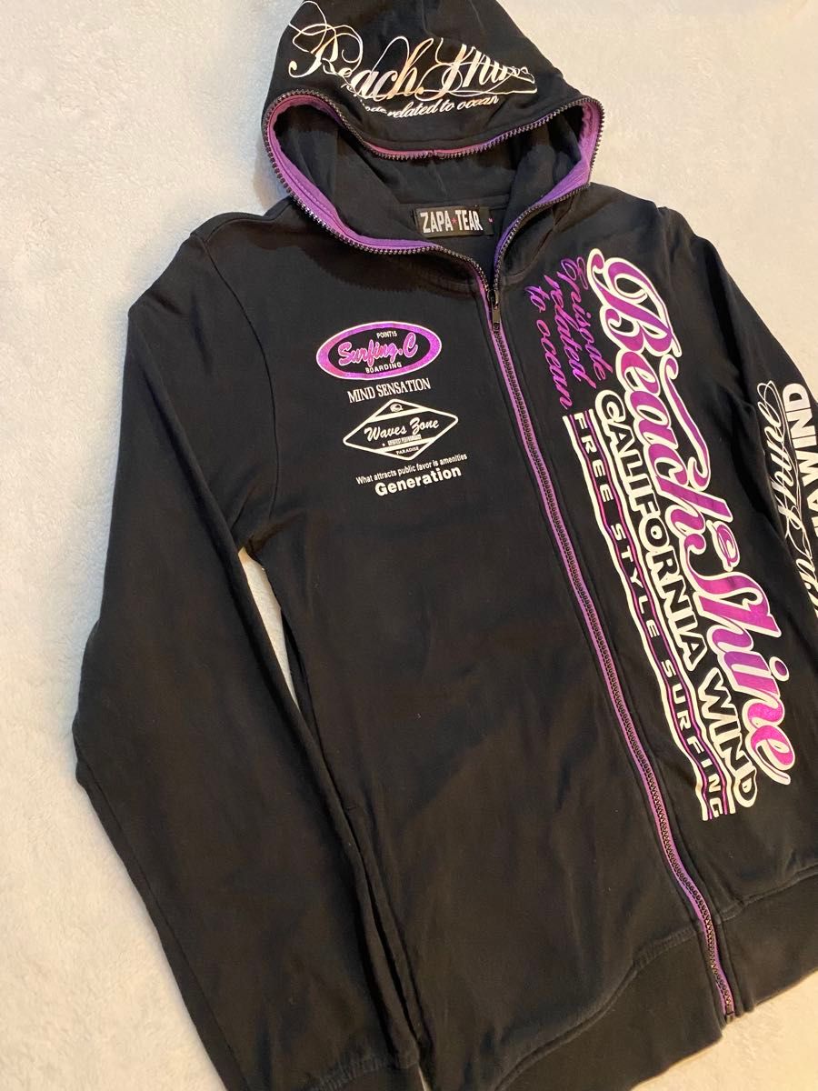 00s archive ジップアップ パーカー ギャル お兄系 Y2K 平成 HOODY