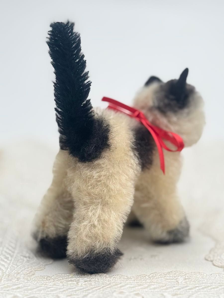 送料無料 シュタイフ Young Kitty Gussy 12cm グッシーキャット/仔猫の