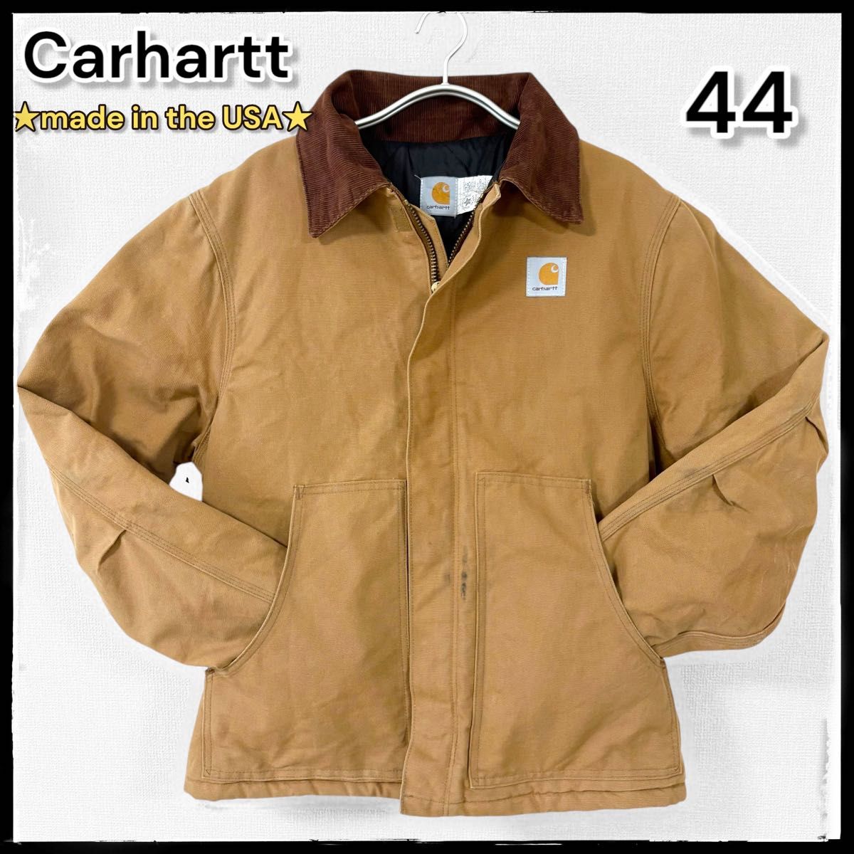 星タグ USA製 Carhartt カーハート トラディショナルジャケット