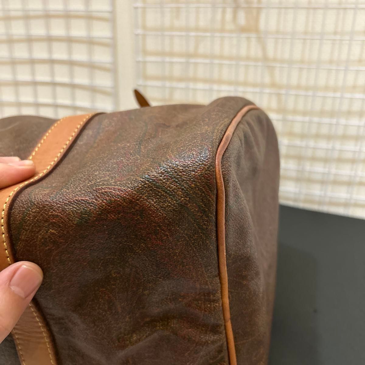 まあまあ美品】ETRO エトロ ペイズリー柄 ボストンバッグ トラベル