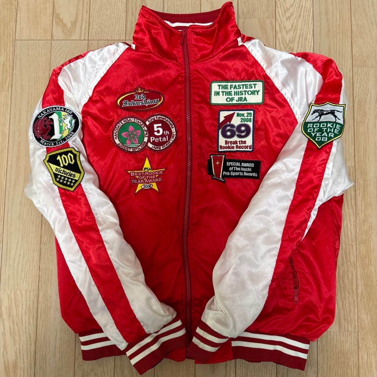 非売品 JRA 三浦皇成騎手 ジャンバー ブルゾン 競馬｜Yahoo!フリマ（旧