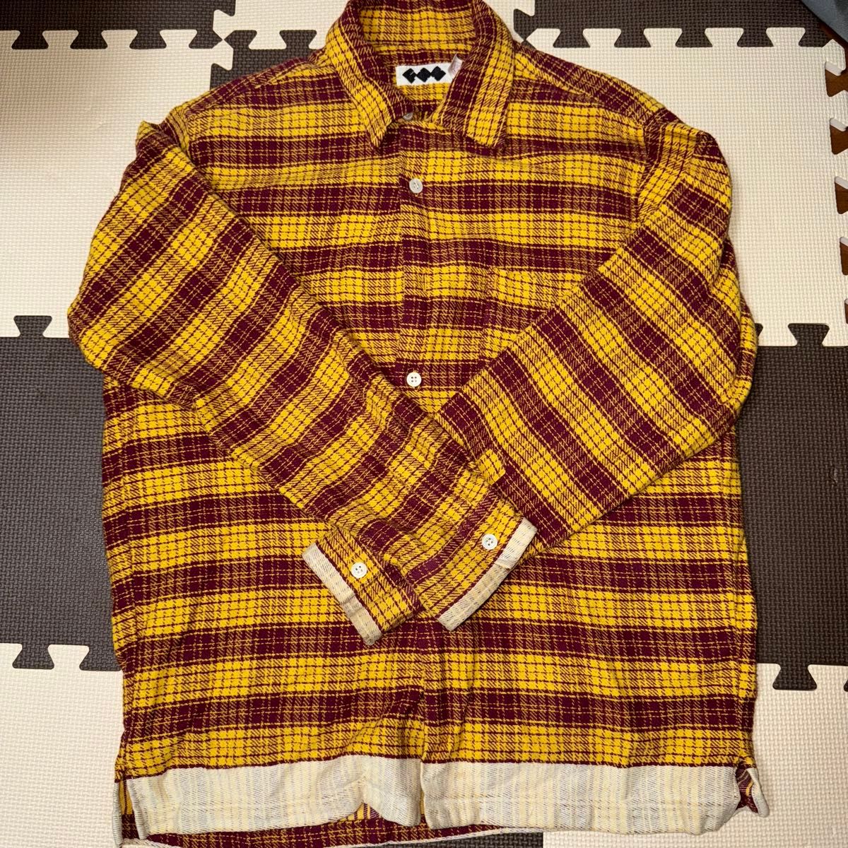 90s used] FINESSE GOODENOUGH (フィネス グッドイナフ) ネルシャツ