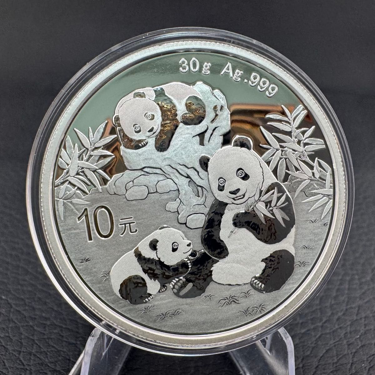 中国 パンダ 銀貨 2025年最新 純銀 コインカプセル付き｜Yahoo!フリマ