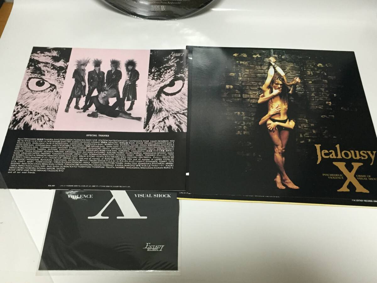 Yahoo!オークション - X-JAPAN レコード VANISHING VISION ピクチャー
