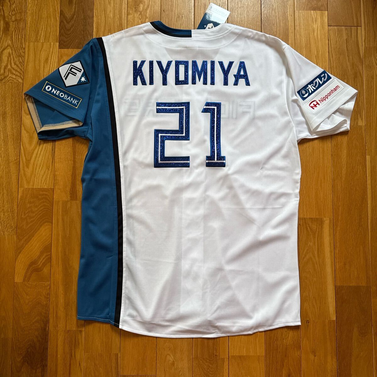 特注レア 日本ハムファイターズ清宮幸太郎21レプリカユニフォームL