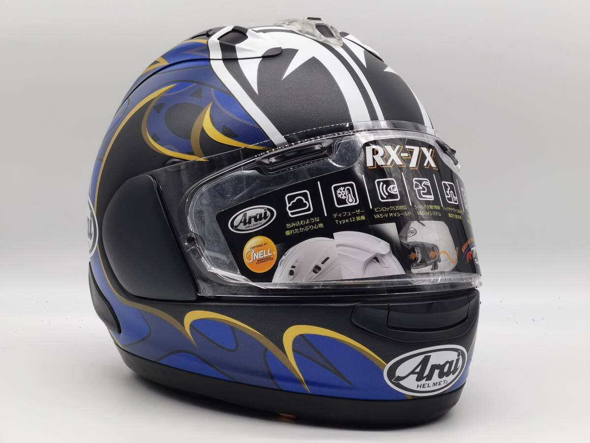 Arai アライ RX-7X ナカスガ21 NAKASUGA21 中須賀 RX7X フルフェイス