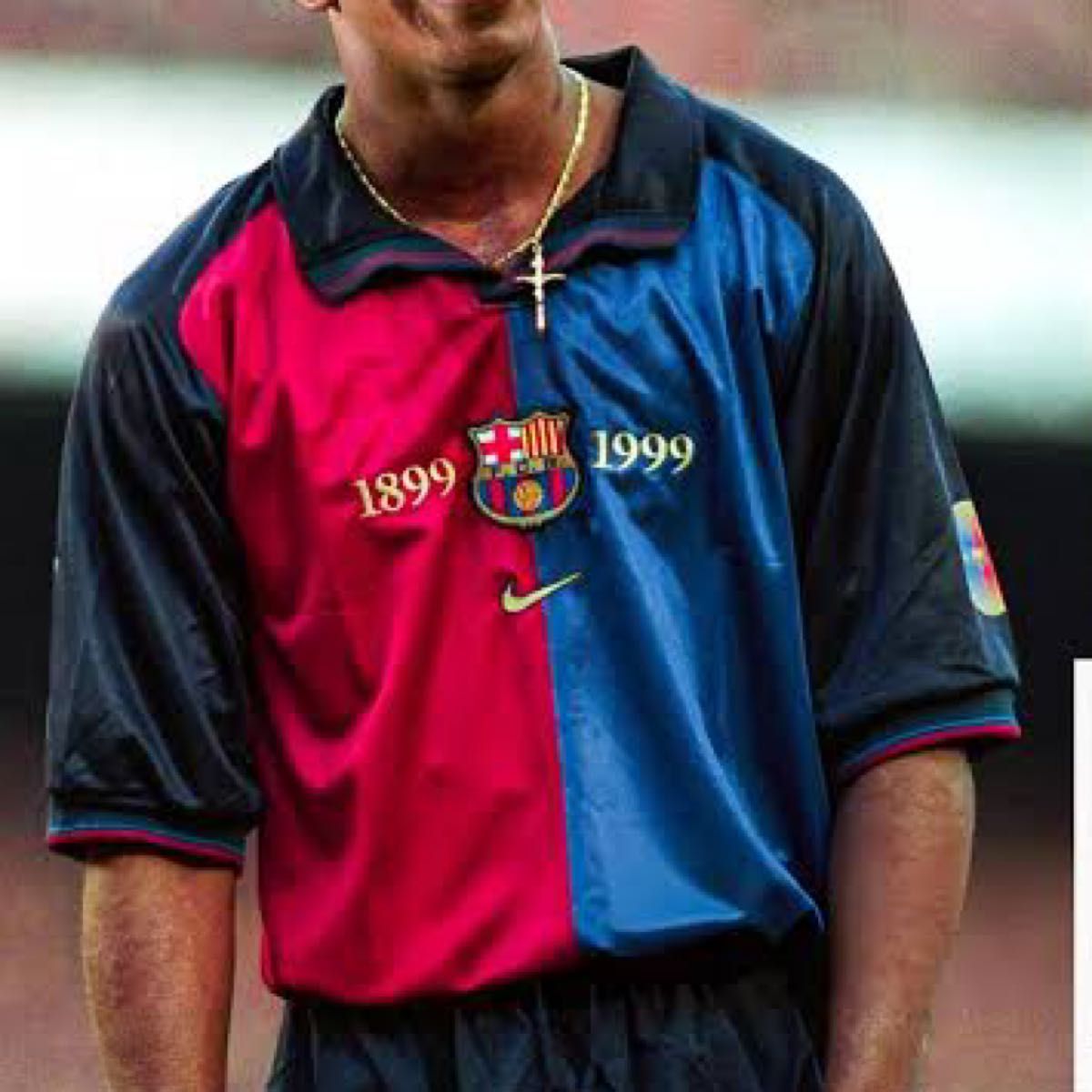 BARCELONA バルセロナ100周年記念ユニフォームLサイズ 復刻版 レプリカ