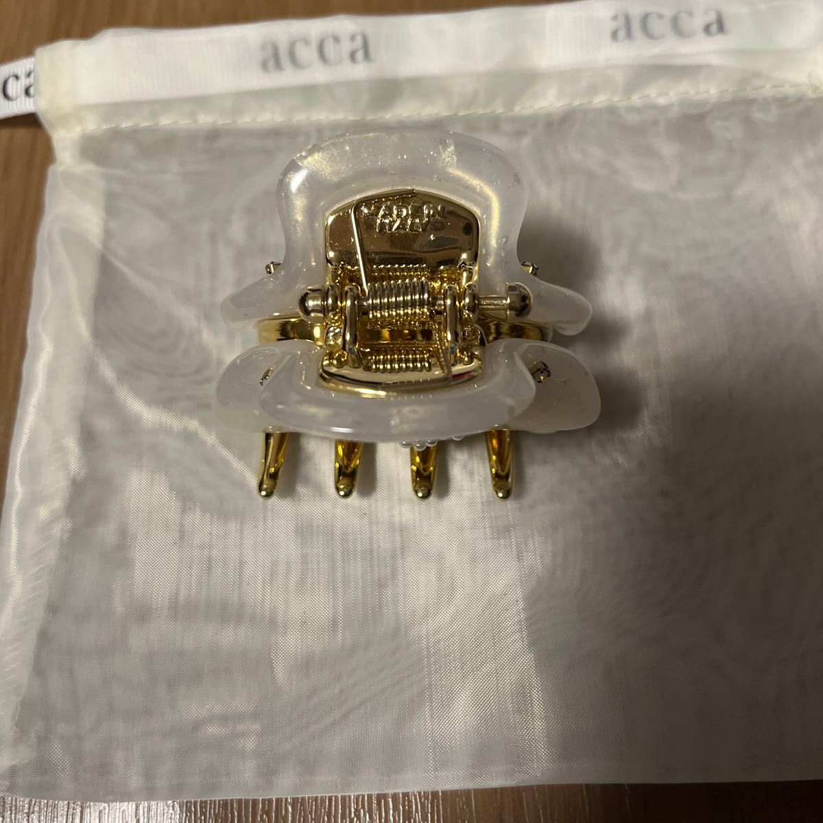 ACCA グランデサイズ ポアントクリップ Gサイズ 新品 ホワイト Aサイズ