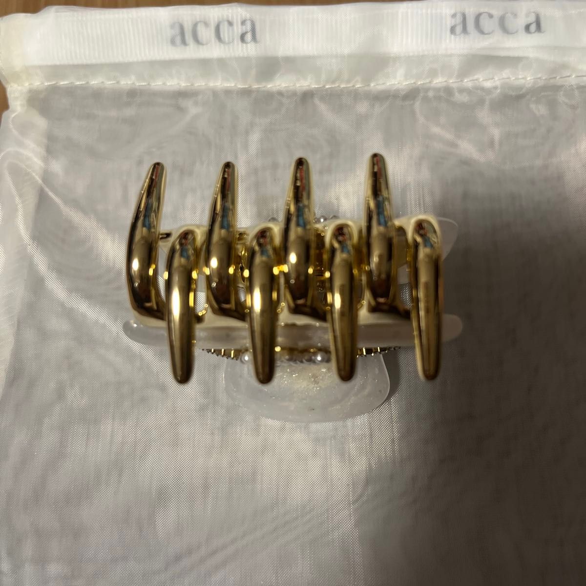 ACCA グランデサイズ ポアントクリップ Gサイズ 新品 ホワイト Aサイズ