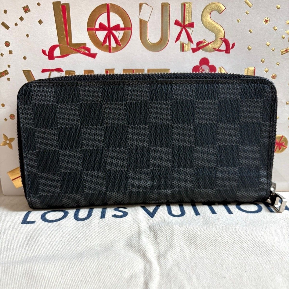 極上美品】ルイヴィトン ダミエ ポルトフォイユヴァスコ グラフィット