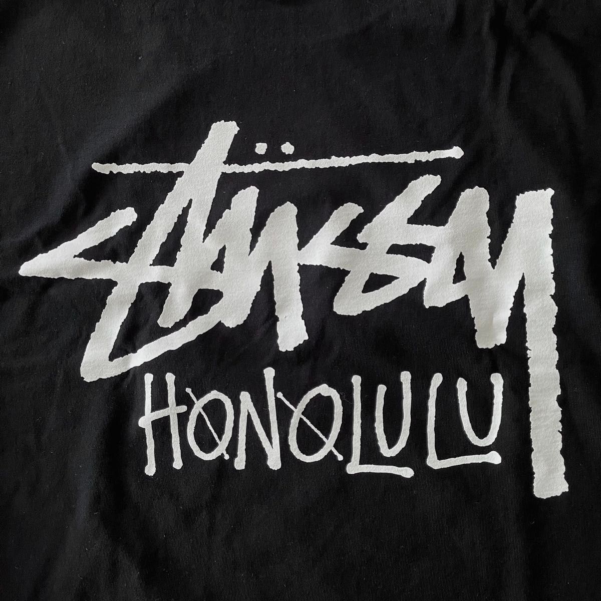 Stussy Stock Honolulu L/S Tee ロンT XL ハワイ ホノルル
