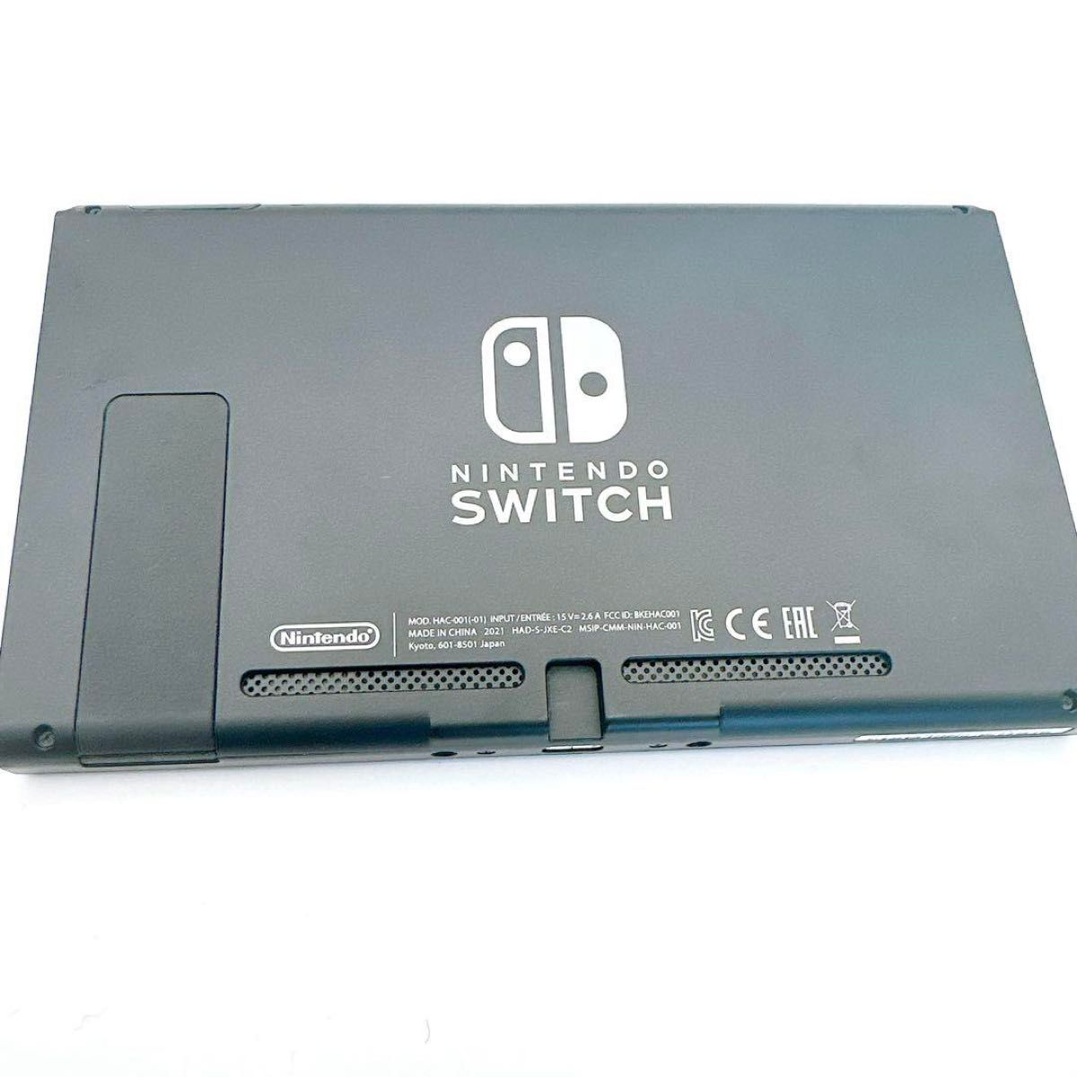 美品 Nintendo Switch 2021 任天堂 バッテリー強化 本体 7