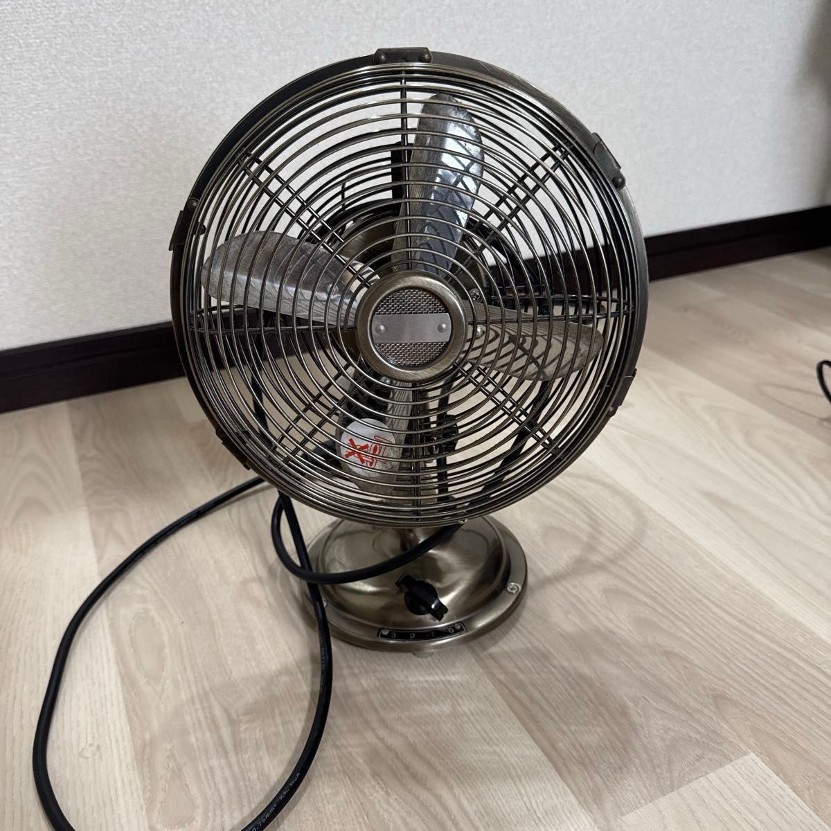 ニトリ 扇風機 昭和レトロ アンティーク メタルレトロファン｜Yahoo