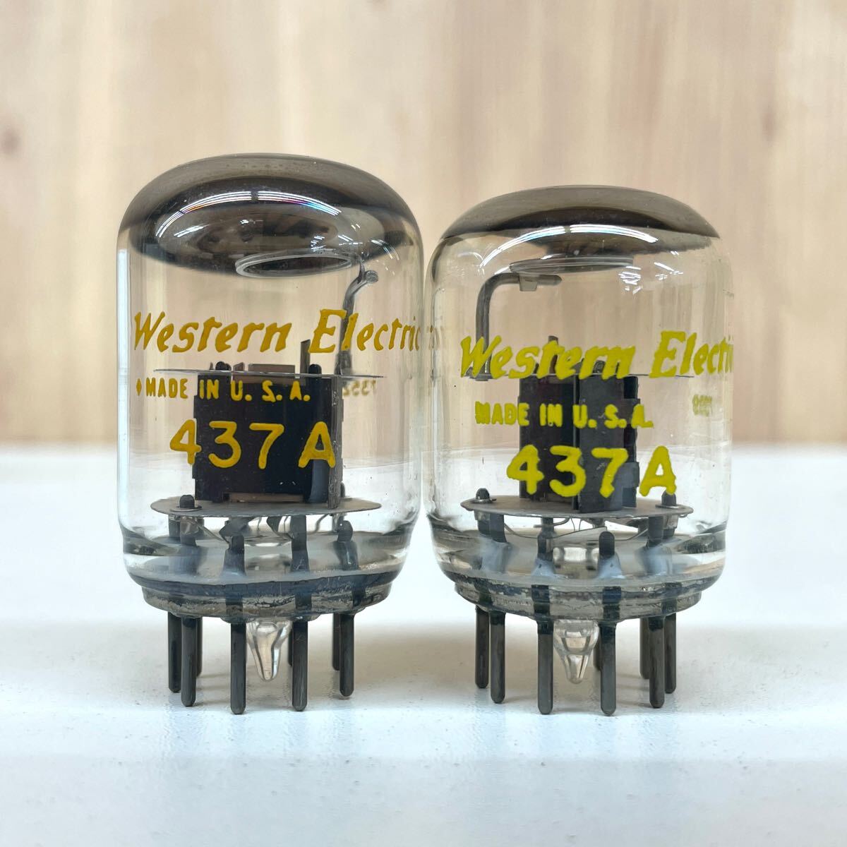 Western Electric 437A 真空管2本 ウエスタンエレクトリック （マニア