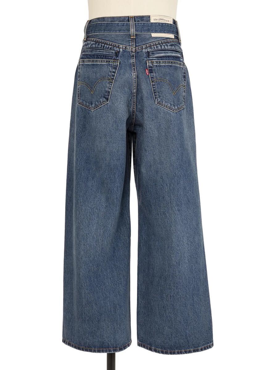 0新品 sacai x Levi's デニム パンツ ジーンズ ベルト付き ボトムス