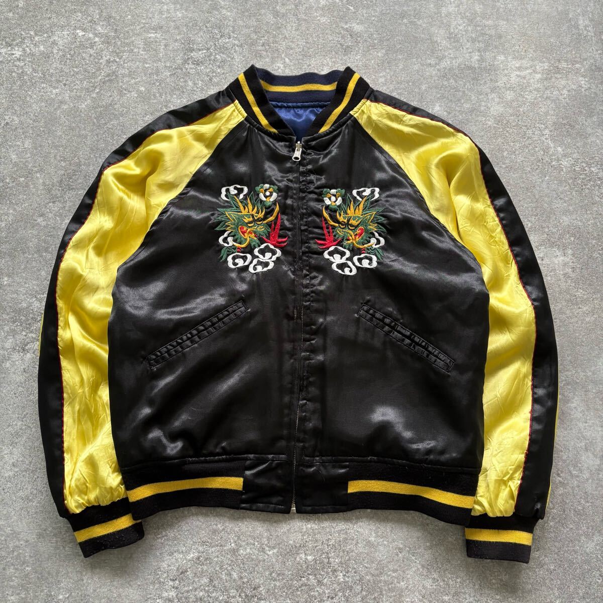 Vintage】90s ヴィンテージ リバーシブルスカジャン スーベニア