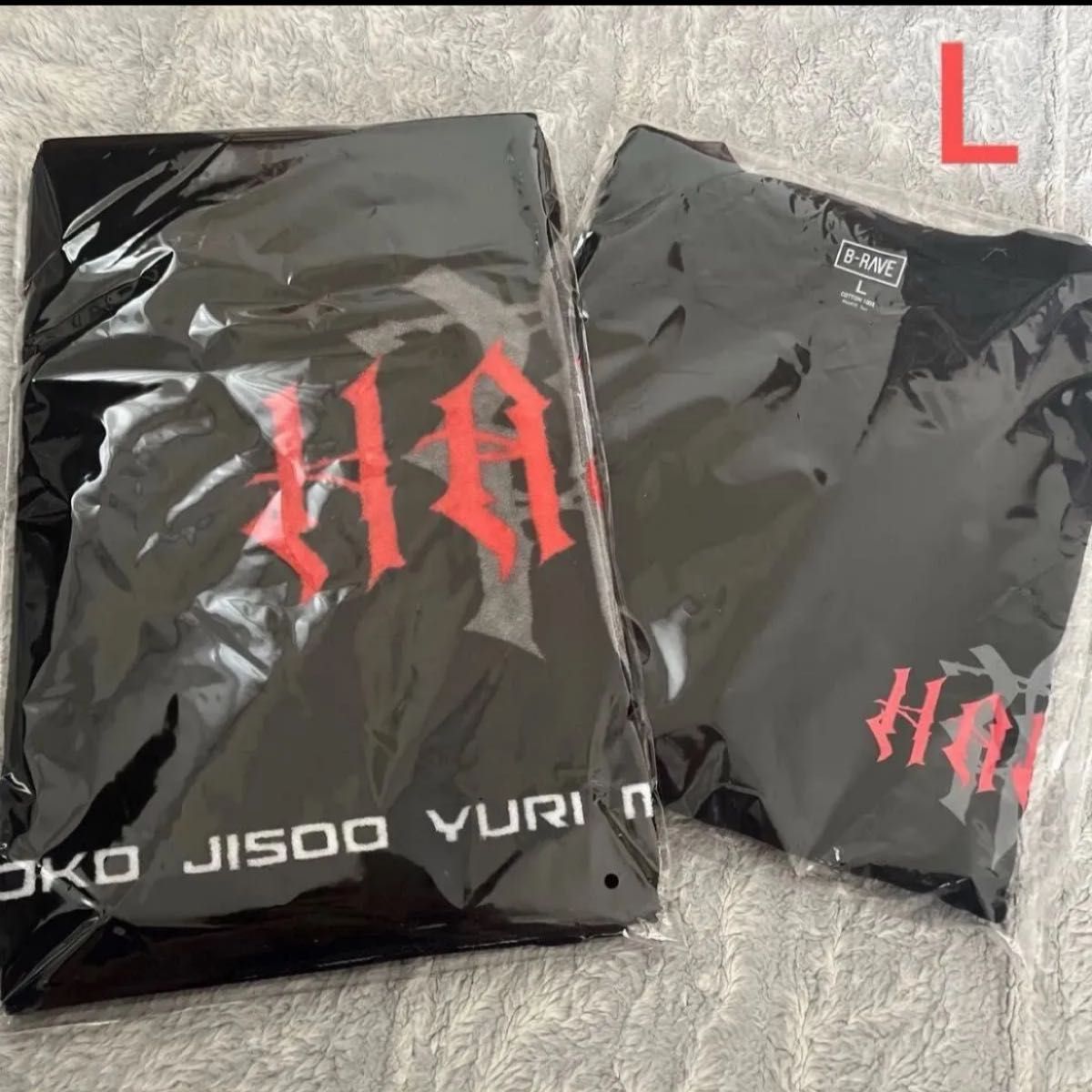 HANA ハナロゴフェイスタオル&ロゴTシャツ Lサイズ 新品セット｜Yahoo