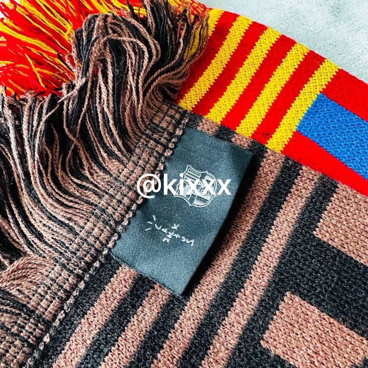 海外限定コラボ Travis Scott バルサ JACK サッカーマフラー 新品 FC
