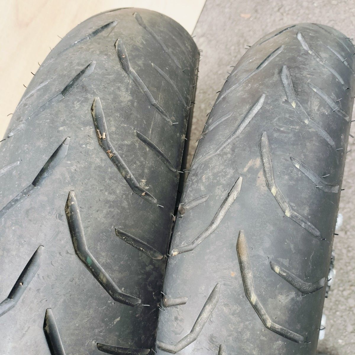 送料無料 WR250X 純正ホイール 前後セット チューブレスタイヤ装着