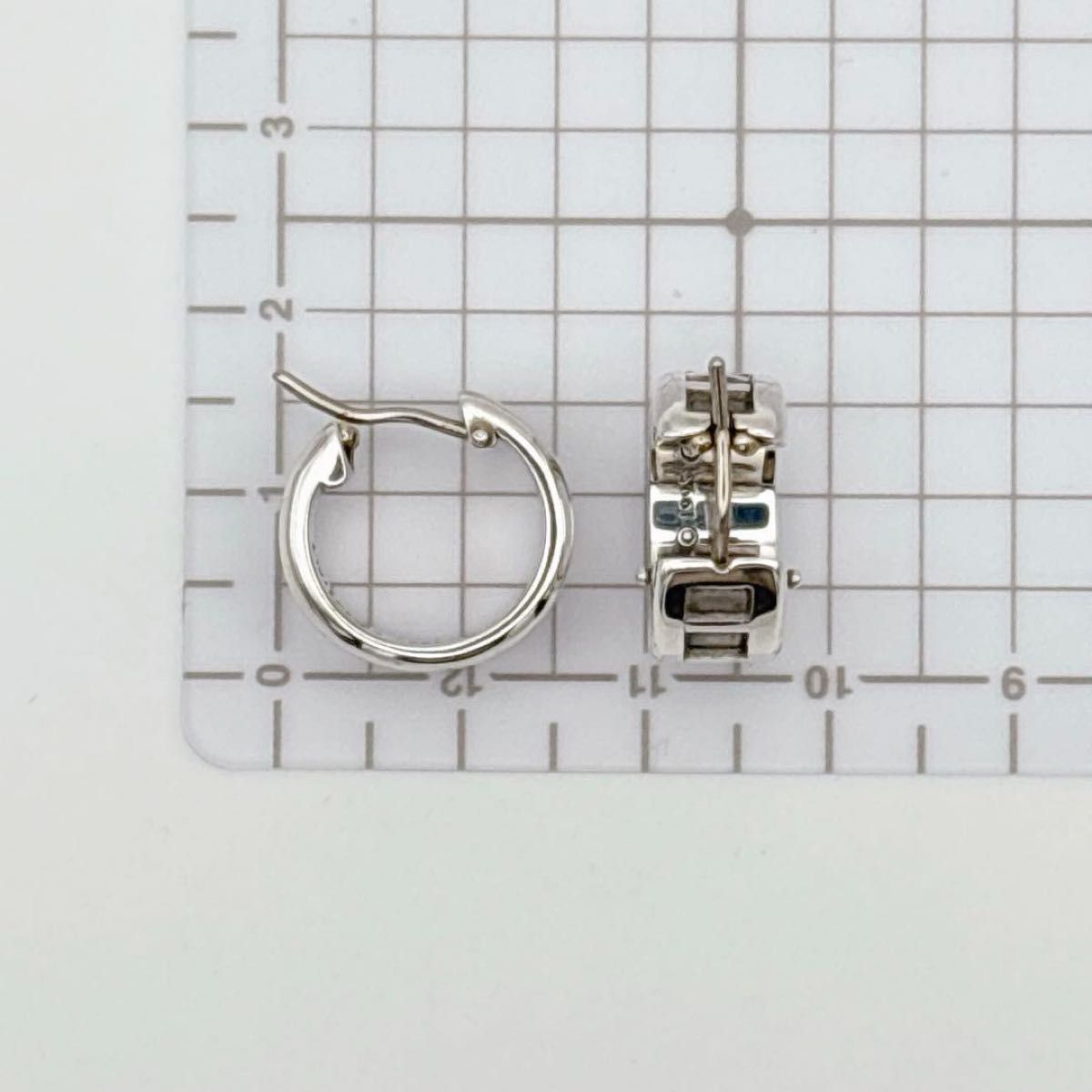 Tiffany&Co ティファニー アトラス フープ ピアス シルバー 925 両耳