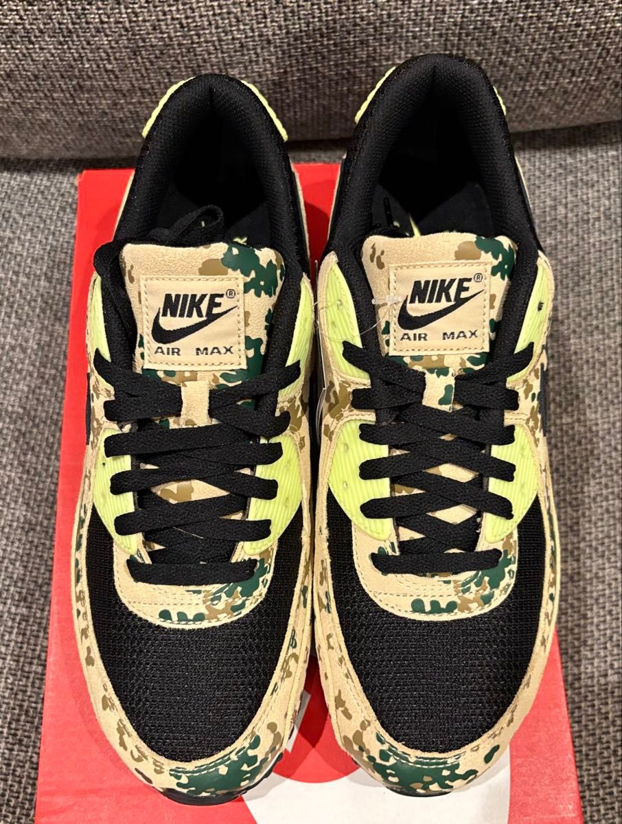 NIKE AIR MAX 90 PRM CAMO YELLOW エアマックス90プレミアム メンズ28