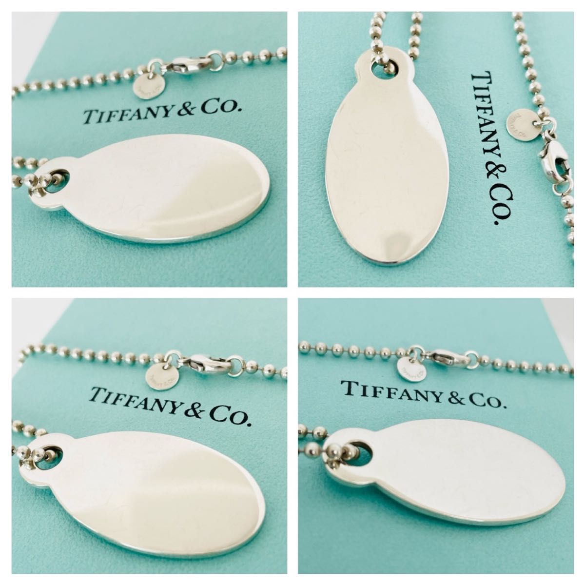 極美品 TIFFANY&CO ティファニー ネックレス リターン トゥ オーバル
