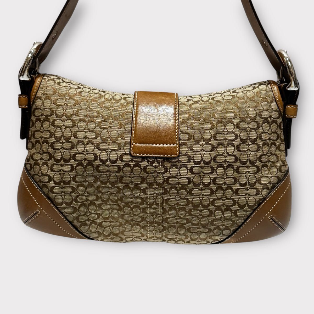 極美品 COACH コーチ ソーホー シグネチャー ショルダーバッグ y2k 肩