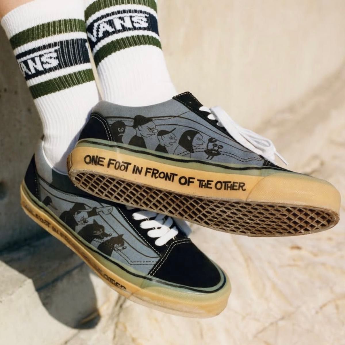 28 5cm VANS 花井祐介 Old Skool バンズ オールドスクール Yusuke