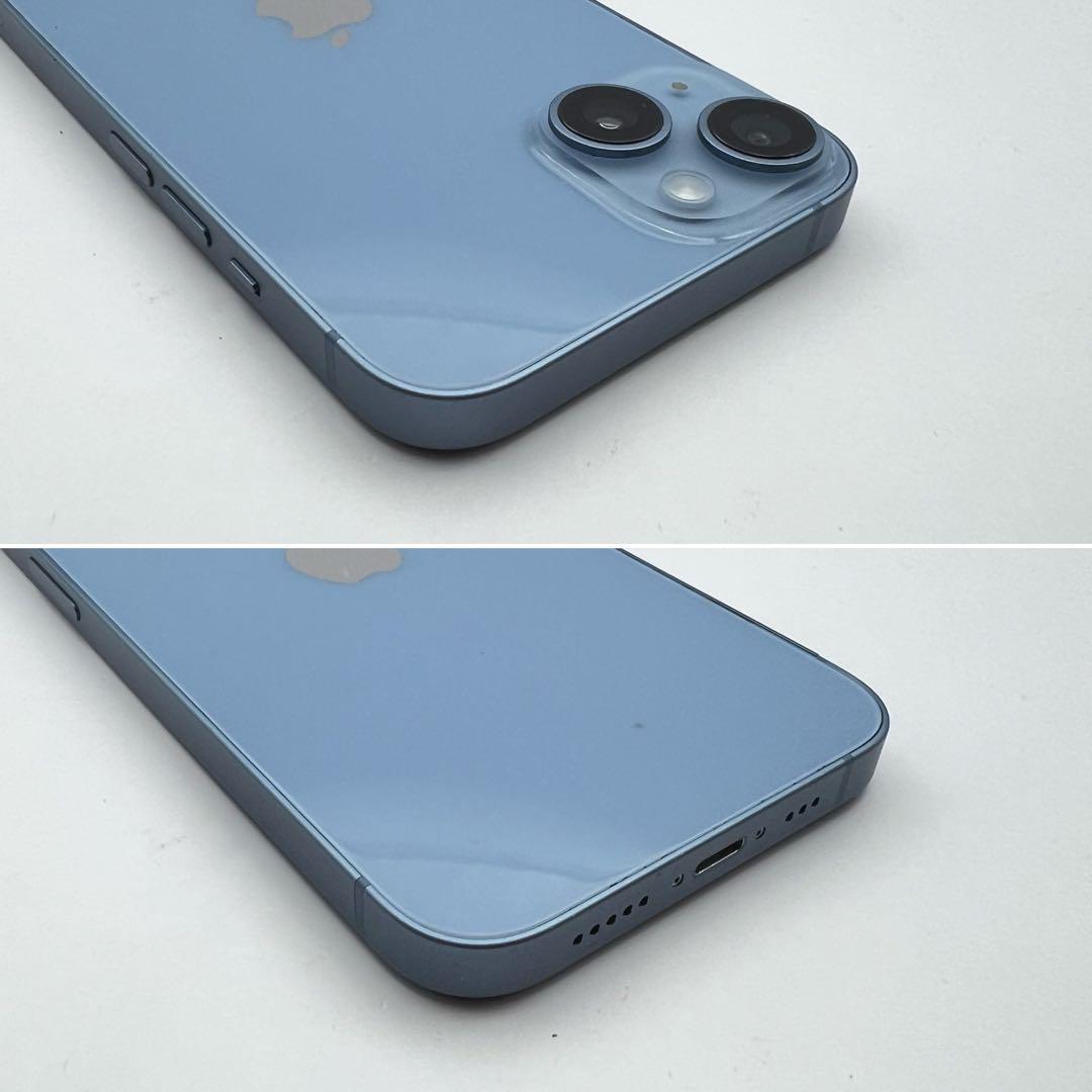 電池新品 iphone 14 128GB ブルー 本体 SIMフリー 完動品