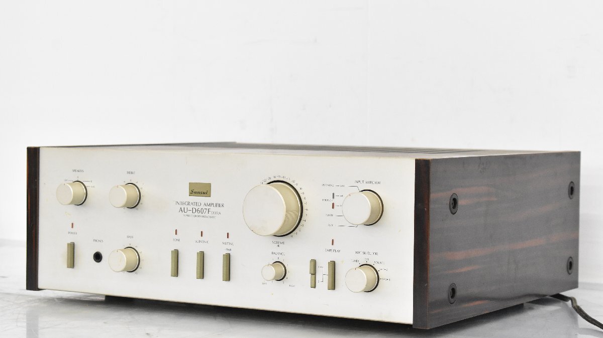 G 】1512 SANSUI AU-D607F EXTRA プリメインアンプ サンスイ 057830 AU