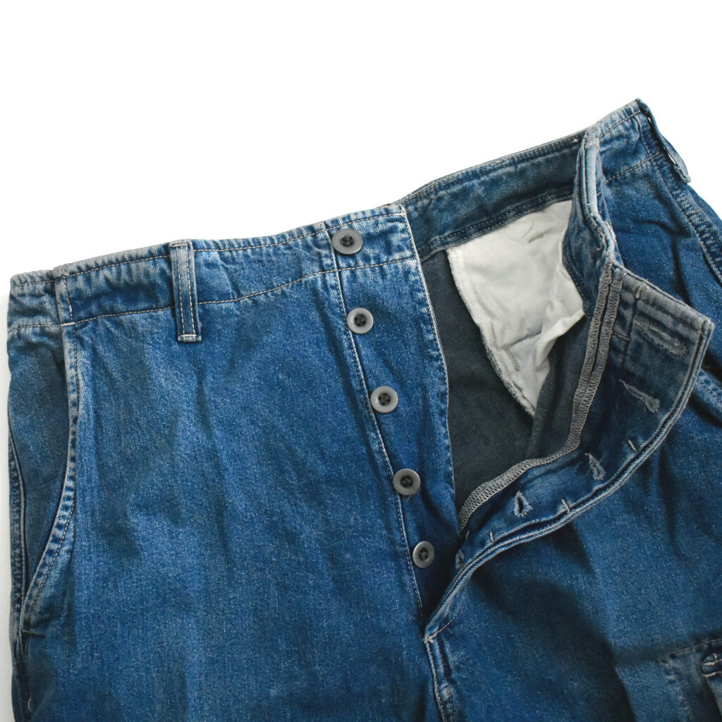 90s RRL 初期 3つ星タグ 名作 デニム カーゴパンツ 30 USA製 vintage