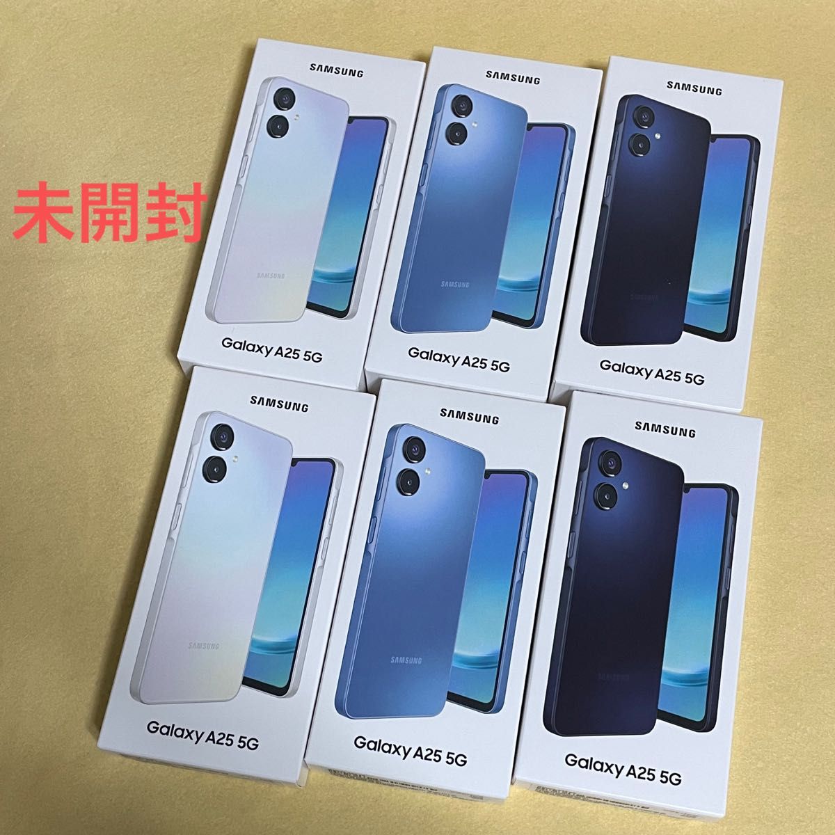 新品/未開封】Galaxy A25 5G 6台セット 一括購入/SoftBank版SIMフリー