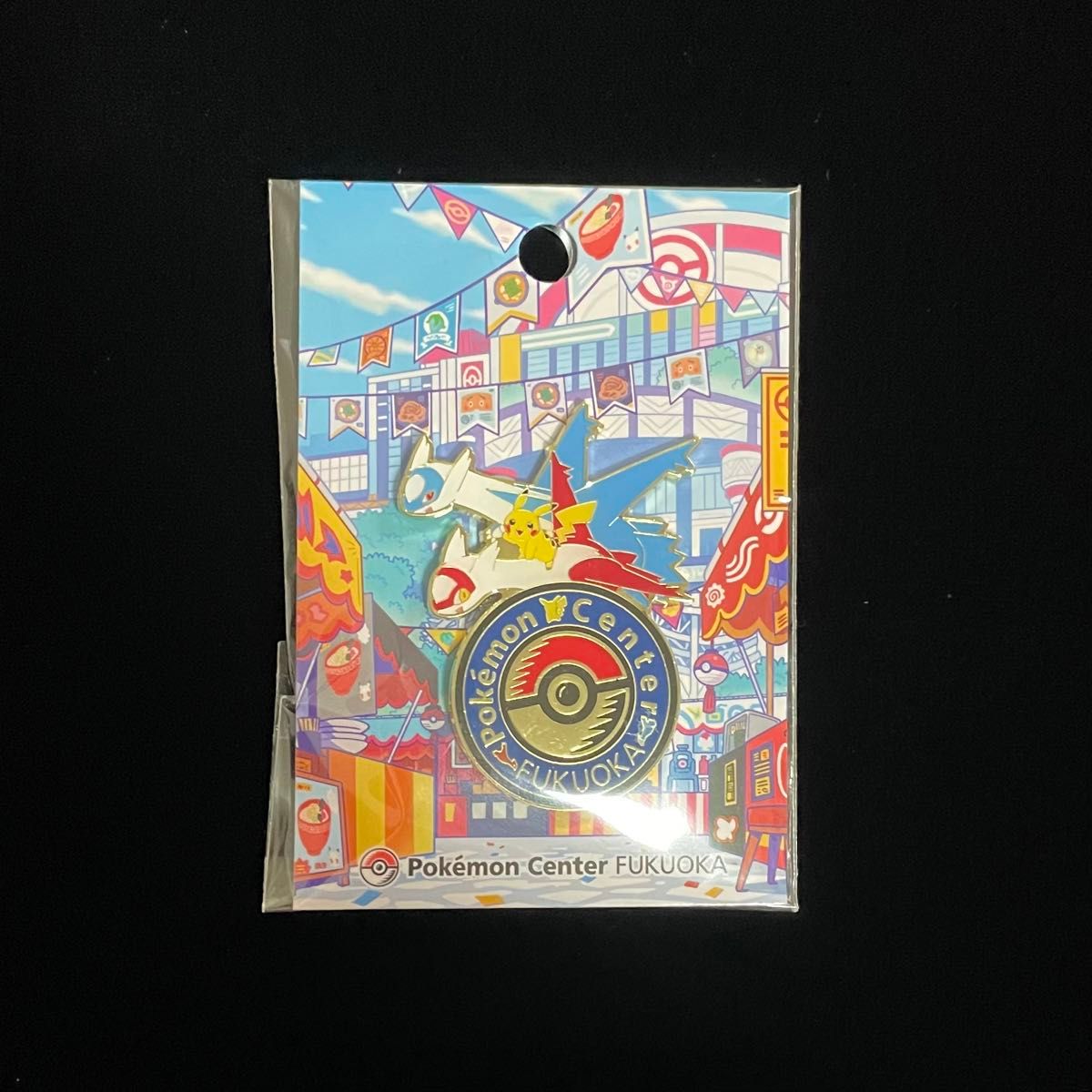 福岡限定】ポケモンセンター フクオカ ロゴピンズ リニューアル記念